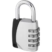 ABUS 155/40 6.5 Mm Combination Padlock Weiß