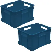Keeeper Collection Eco Bruno 43l Storage Box 2 Units Blau