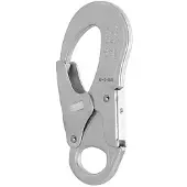Singing Rock Steel Small Snap Hook Grau
