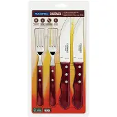 Tramontina Besteckset Jumbo Rot (4-teilig)