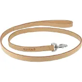 Diego & Louna Natural Leather Dogs Strap Golden 150 cm