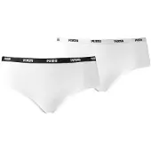 Puma 2er Pack Hipster Damen white/white XL