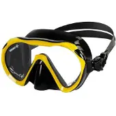 BEUCHAT 1dive Junior-tauchmaske Gelb Gelb One Size