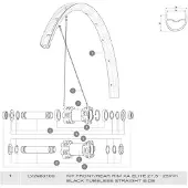 Mavic Xa Elite Tubeless Felge