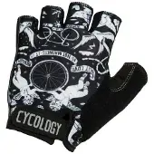 CYCOLOGY Velo Tattoo Kurze Handschuhe