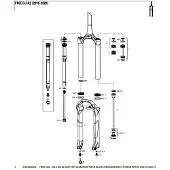 RockShox Gabel Te/Plongeurs -Pike Dj (2017+) 26Sa 40Os Al Tpr