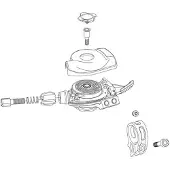 Sram X01 Dh Right Black Shift Lever Trigger Cover Kit Abdeckkappe