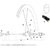 Mavic Cosmic Pro Carbon Ust Rear Felge