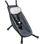 Croozer Babysitz für alle Kid & Kid Plus ab 2014 + Kraams Modelle, Farbe:Graphite Blue