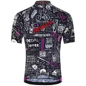 CYCOLOGY Bike Graffiti Kurzarm-radtrikot