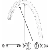 Mavic Front Ebm Allroad S Rennradfelge