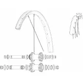 Mavic Kit 14 Front Edeemax 29´´ Speichen