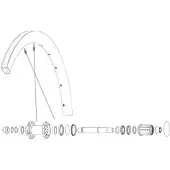 Mavic Rear Cosmic Slr 40 Rb Rennradfelge