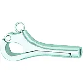 Talamex Pelikanhaken Silber 6 mm Silber 6 mm