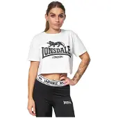 Lonsdale Gutch Common Cropped Kurzarm-t-shirt