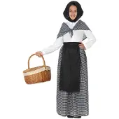 Atosa Alte Frau Kostüm