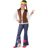 Atosa Hippie Mädchenkostüm