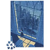 Janod Nachtblaues Puzzle 500 Stücke Mehrfarbig Mehrfarbig One Size