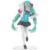 SEGA Hatsune Miku Luminasta PVC Statue Hatsune Miku 16th Anniversary Booota Ver. 18 cm