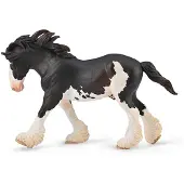 Collecta Clydesdale Black Sabino Xl Hengst Schwarz Schwarz One Size
