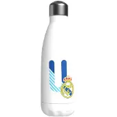 Real Madrid Edelstahl Personalisierte Flasche Mit Dem Buchstaben U 550ml