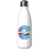 Snoopy Edelstahl Personalisierte Flasche Buchstabe C 550ml