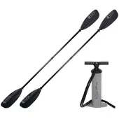 Gumotex 379s.2 Pump+paddle Universal Set Silber