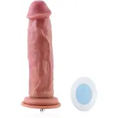 Hismith Premium Dildo Vibrating inklusive Fernbedienung 23 CM KlicLok Beige