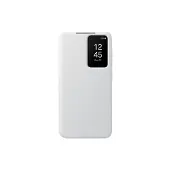 Samsung Original Galaxy S24 Plus Hülle - Kunststoff - Klapphülle - Weiß