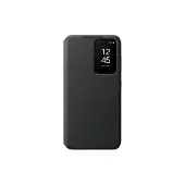 Samsung Original Galaxy S24 Hülle - Kunststoff - Klapphülle - Schwarz