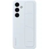 Samsung Original Galaxy S24 Hülle - Silikon - Backcover/Hard Case - Hellblau