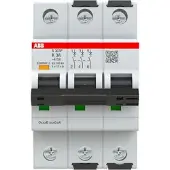 ABB S303P-K3 Sicherungsautomat K-Char., 25 kA, 3A, 3P 2CDS383001R0317 S303PK3