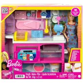 Barbie Buddys Café Spielset mit Puppe (blond) und Zubehör