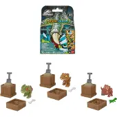 Mattel Jurassic World Mini-dinosaurierfigur Grün Kinder Grün One Size