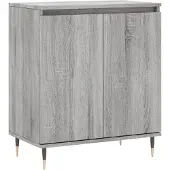 vidaXL Sideboard Grau Sonoma 60x35x70 cm Holzwerkstoff