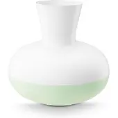 Vt wonen Vase vtwonen Metal Round Offwhite-Aqua 23 x 21 cm
