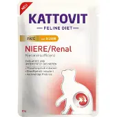 Kattovit - Feline Diet Pouch Niere/Renal Paté 0,9 kg