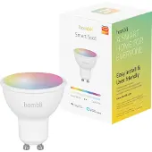 Hombli Smart Spot - RGB & WW, Intelligentes Leuchtmittel, WLAN, Weiß, LED, Kunststoff, GU10
