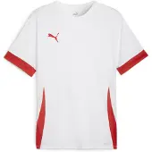 Puma Teamgoal Matchday Trikot Kurzarm Herren - Weiß / Rot