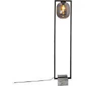 By Rydens Stehlampe Dixton Rauchglas