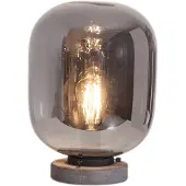 By Rydens Tischlampe Leola Rauchglas