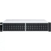 Qnap ES2486dc, NAS, Rack (2U), Intel Xeon D, D-2142IT, Schwarz