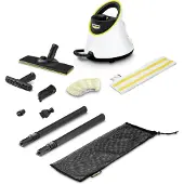 Kärcher Dampfreiniger SC 2 Deluxe, 1500W, 3,2 Bar, 1 l, Zubehörbeutel, Hartböden