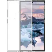 dbramante1928 Samsung Galaxy S24 Ultra Hülle - Silikon - - Backcover/Soft Case - Transparent