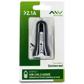 Myway Autoladegerät usb 2.1a schwarz