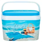 Generico Harte Kühlbox Sommerzeit 6 Liter 30x19x20 Cm
