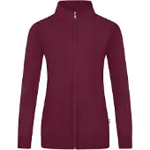 Jako Doubletex Sweatjacke Damen - Maroon