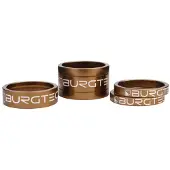 Burgtec Gabelschaft-spacer Braun 5/10/20 mm Braun 5/10/20 mm