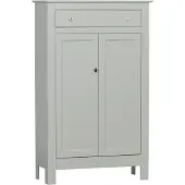 Woood Eva Kommode Sideboard Aus Gebürstete Kiefer, Grau