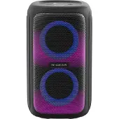 N-Gear LGP Juke 101, Verkabelt & Kabellos, Party Lautsprecher, Schwarz, Rechteck, Wasserdicht, Universal